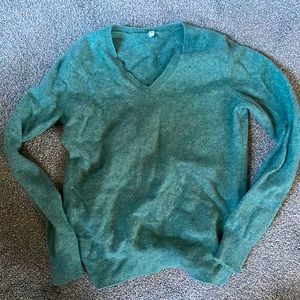 MUJI light blue cashmere sweater size S